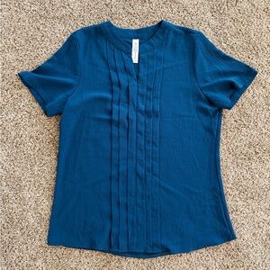 Deep Blue Blouse